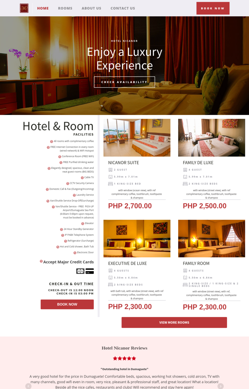 the hotel nicanor dumaguete